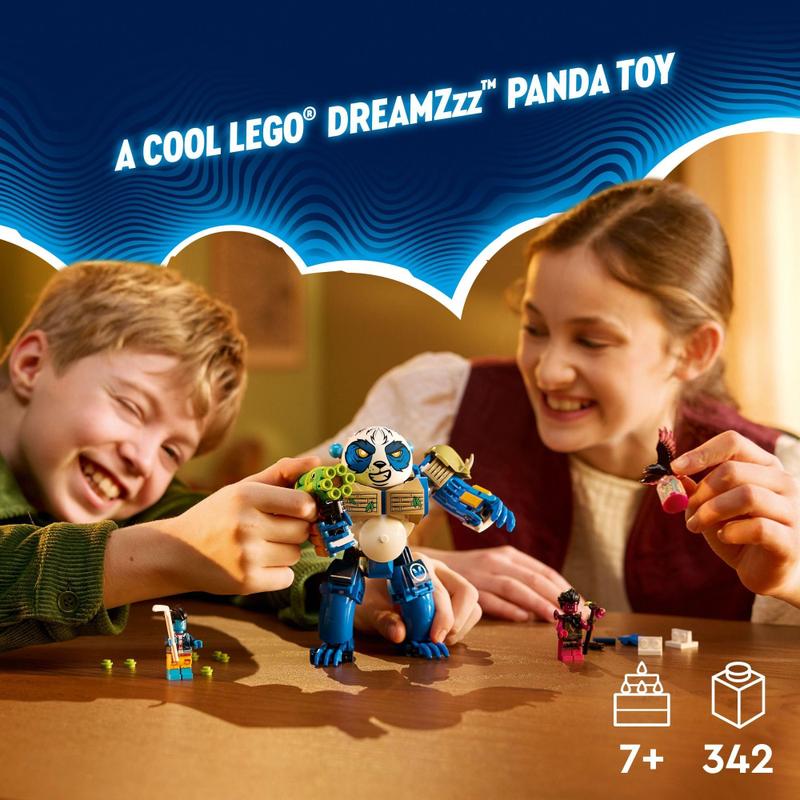 Brinquedo para animais LEGO DreamZzz Logan The Mighty Panda com 2